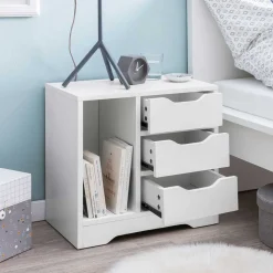 Günstiger Nachttisch mit Schubladen - Tenny