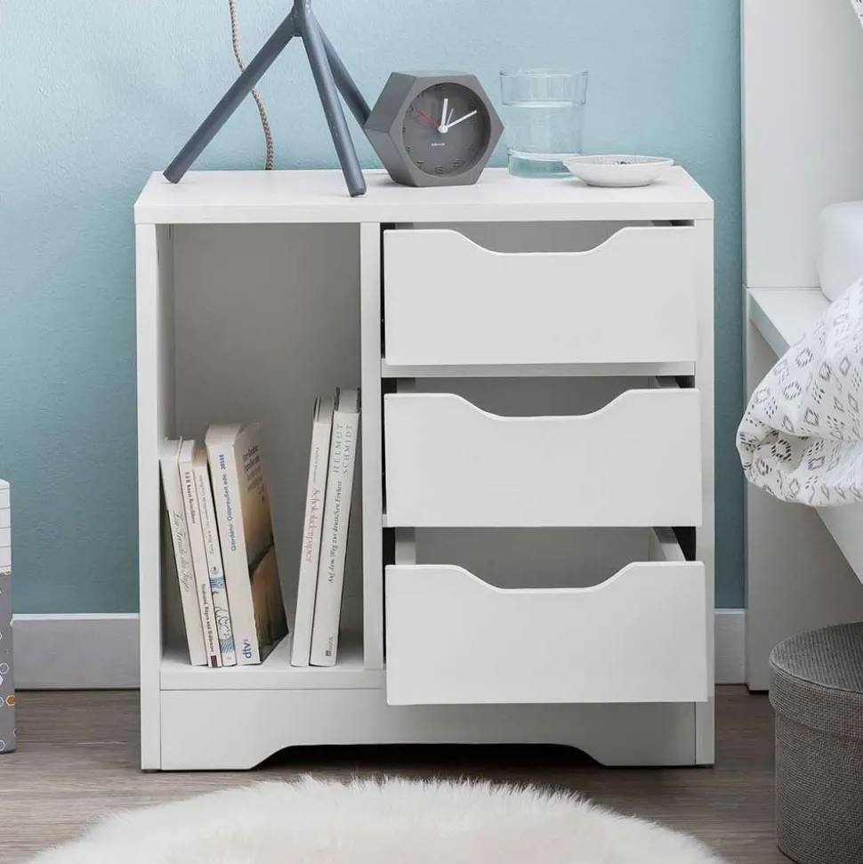 Günstiger Nachttisch mit Schubladen - Tenny