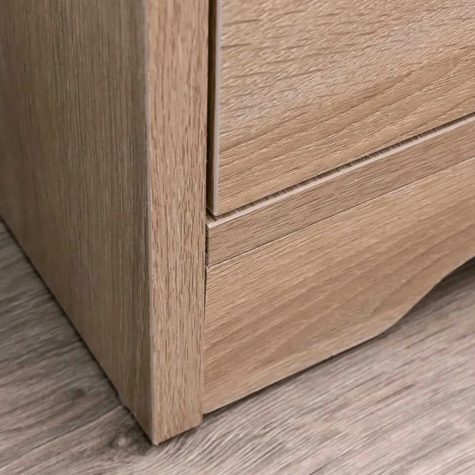 Günstiger Schubladen Nachtschrank in 31x49x31 - Navarra