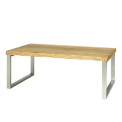 Günstiger Sofatisch im Loft Style Vynessa mit Eiche Furnier