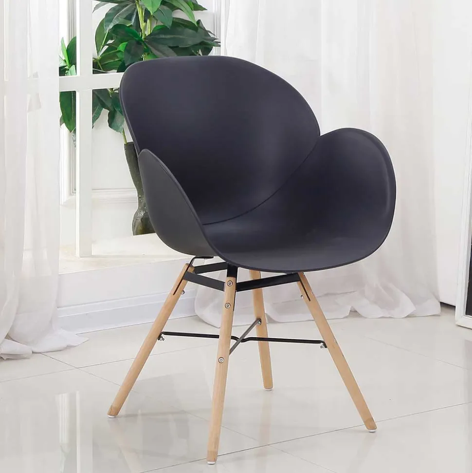 Günstiger Tischsessel mit Sitzschale - Raimar (Set)