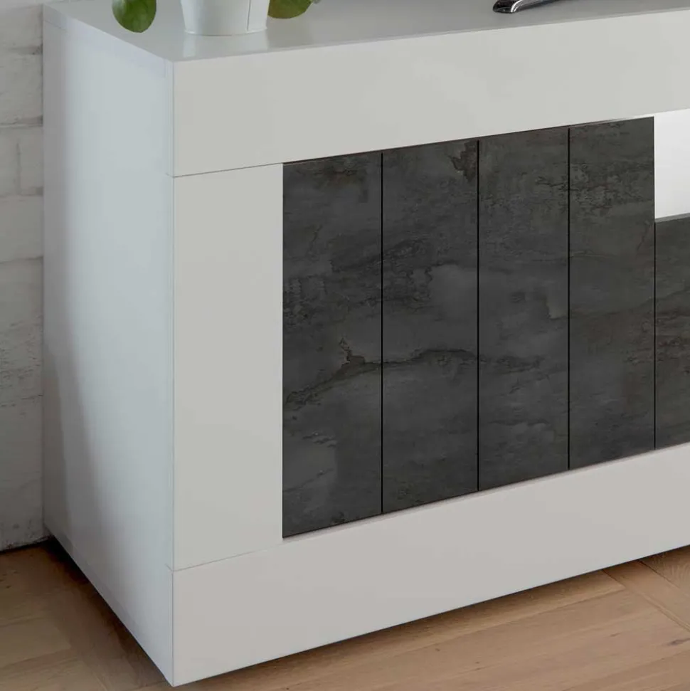 Günstiges Design TV Board 138x56x43 cm - Voskala