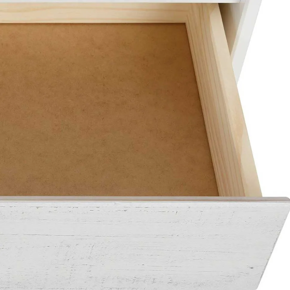 Günstiges Kombi Highboard in Weiß lasiert - Vagniu