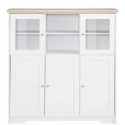 Günstiges Landhaus Highboard 125x125x35 - Akedra