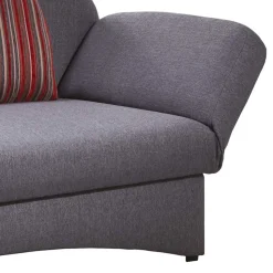 Graue Federkern Schlafcouch mit Bettkasten - Langos