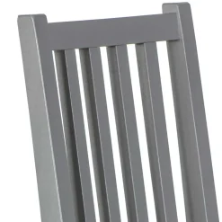 Graue Holzstühle mit Polstersitz - Nepplan (2er Set)