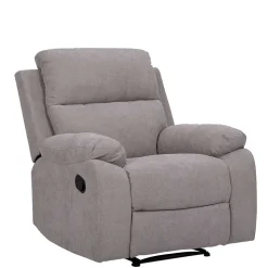 Grauer Sessel mit Taschenfederkern - Extrados