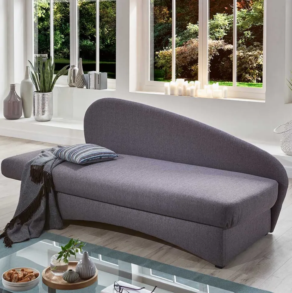Graues Daybed mit Bettkasten - Perfect