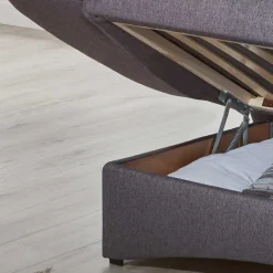 Graues Daybed mit Bettkasten - Perfect