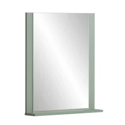 Graugrüner Spiegel mit Ablage - Velmarun