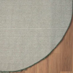 Grüner Teppich mit 4 cm Hochflor - Pereza