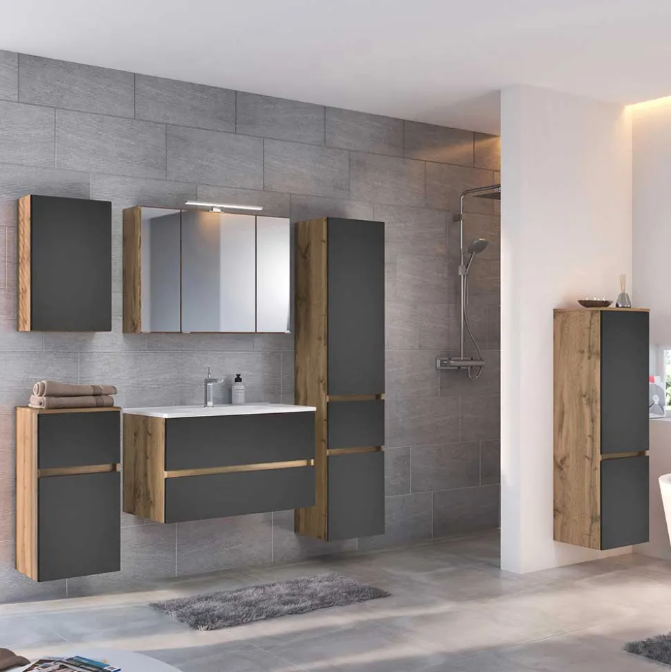 Große Bad Ausstattung Set - Athrin (sechsteilig)