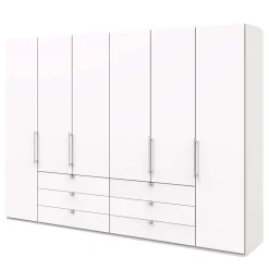 Großer Schrank für Bekleidung in Weiß - Donpiave