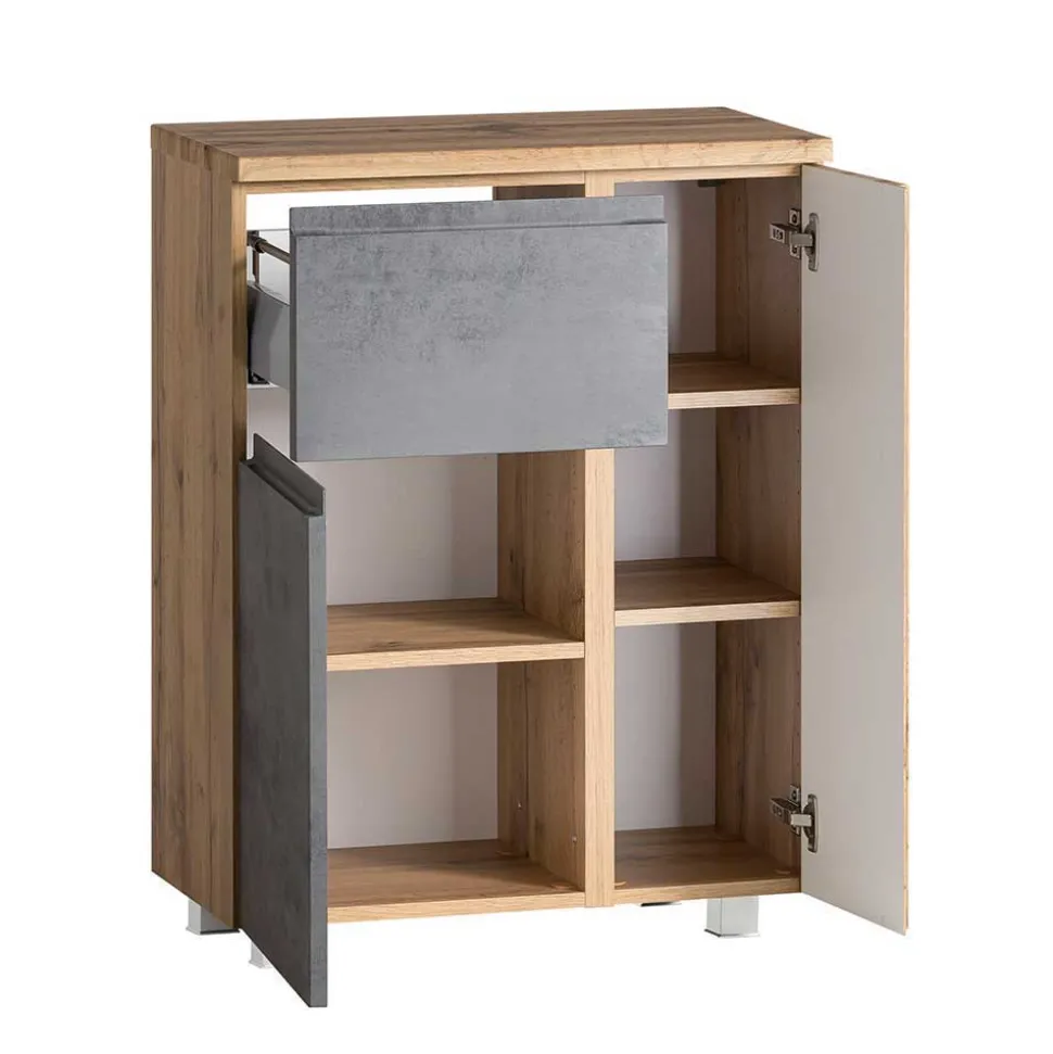 Großes Möbelset Badeinrichtung - Mia (fünfteilig)