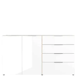 Großes Sideboard in Wildeiche & Weiß - Riodna