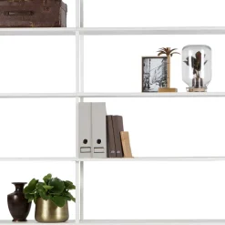 Großes Stauraum Regalsystem in Weiß - Leyma