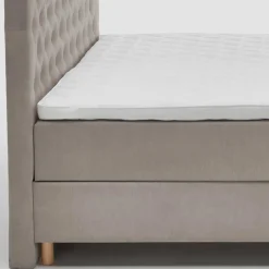 H3 Komplettbett mit Bettkasten in Hellbraun - Furcia