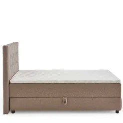 H2 Polsterbett mit Topper und 7-Zonen-TTF-Matratze - Zikalu