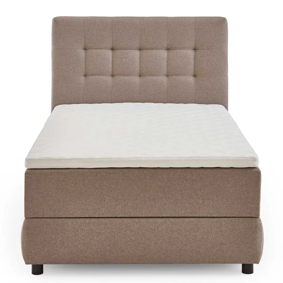 H2 Polsterbett mit Topper und 7-Zonen-TTF-Matratze - Zikalu