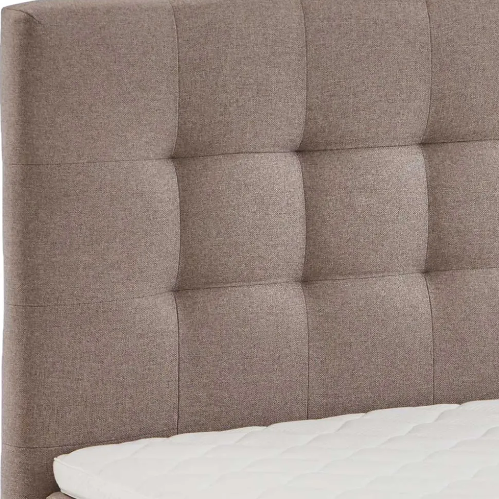 H2 Polsterbett mit Topper und 7-Zonen-TTF-Matratze - Zikalu