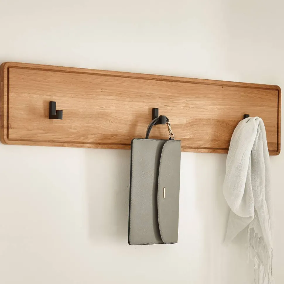 Hakenleiste aus Wildeiche Massivholz - Darcona