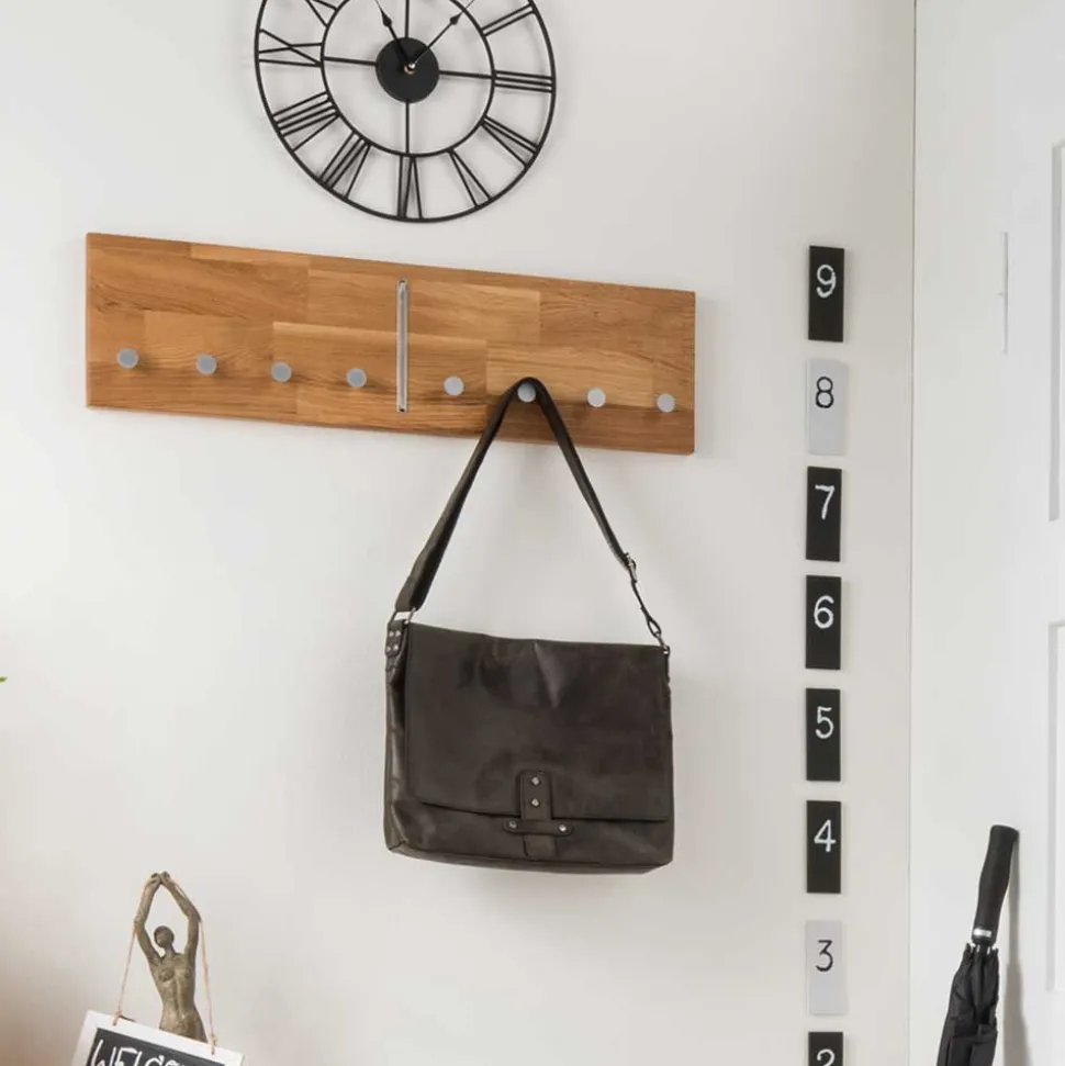 Hakenleiste Delvestra aus Wildeiche Massivholz