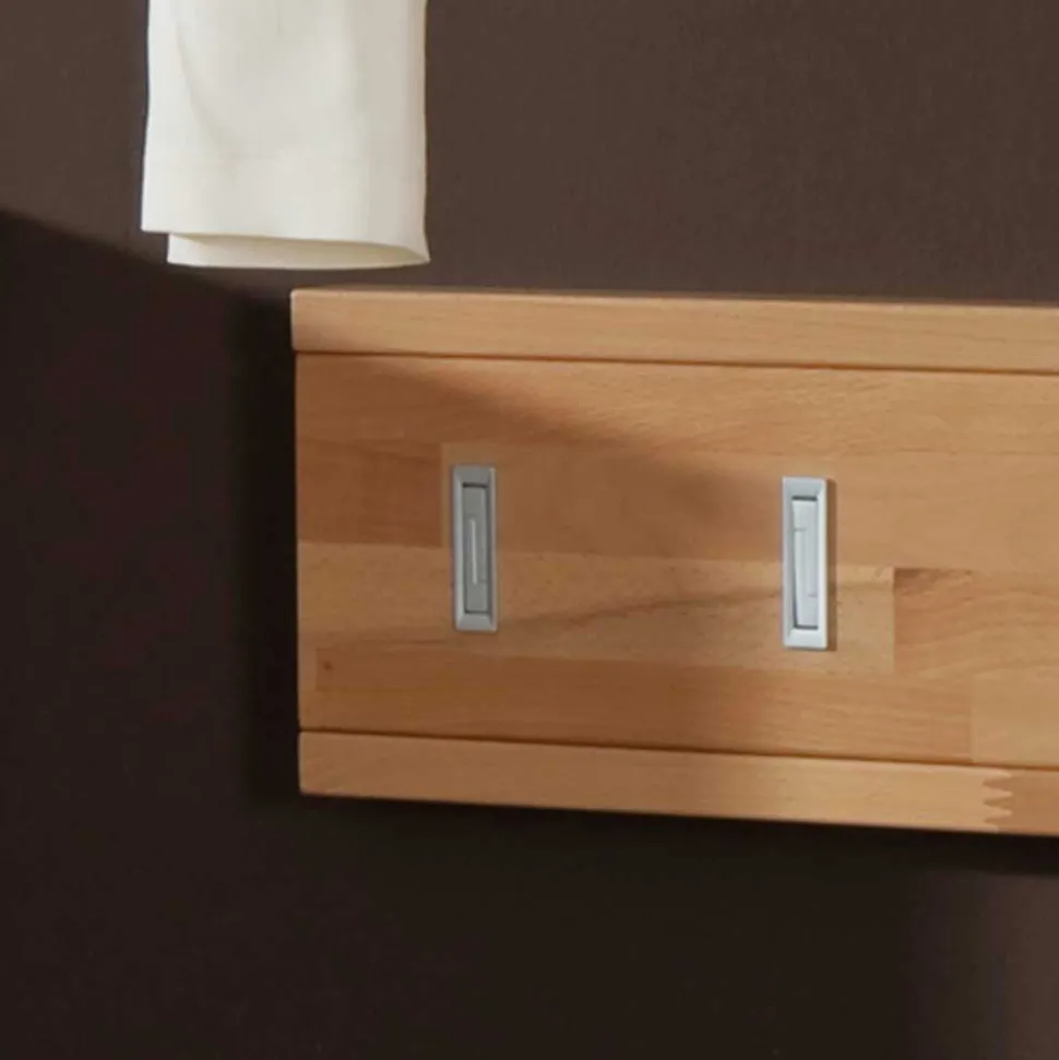 Hakenleiste Wislama aus Kernbuche Massivholz