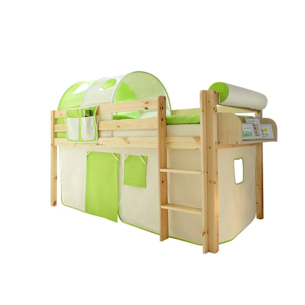 Halbhochbett Standings aus Kiefer Massivholz