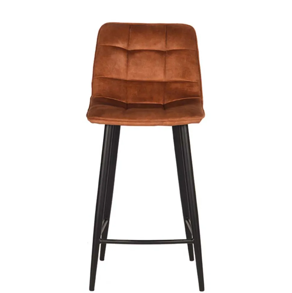 Halbhoher Barstuhl mit 65 cm Sitzhöhe - Naharas (2er Set)