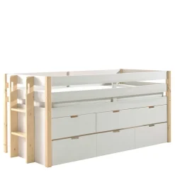 Halbhohes Kinderbett als Kojenbett - Sharky