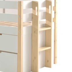 Halbhohes Kinderbett als Kojenbett - Sharky