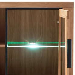 Halboffenes Highboard mit vier Fächern - Vlacoma