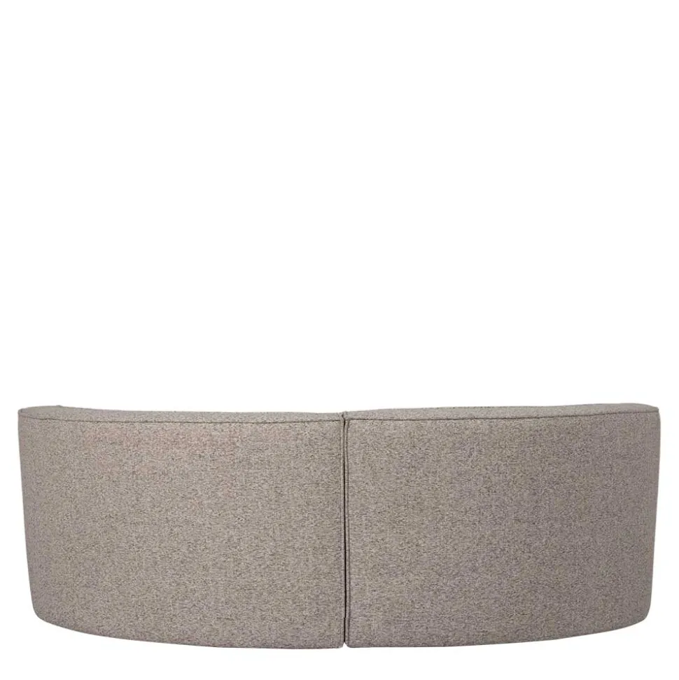 Halbrundes Sofa für den Esstisch - William (zweiteilig)