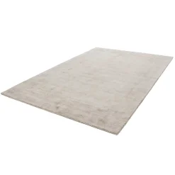 Handgefertigter Teppich in Creme und Taupe - Tobarida