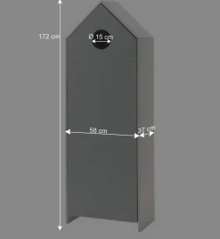 Haus Kleiderschränke & Regal für Kinder - Indefiva (dreiteilig)