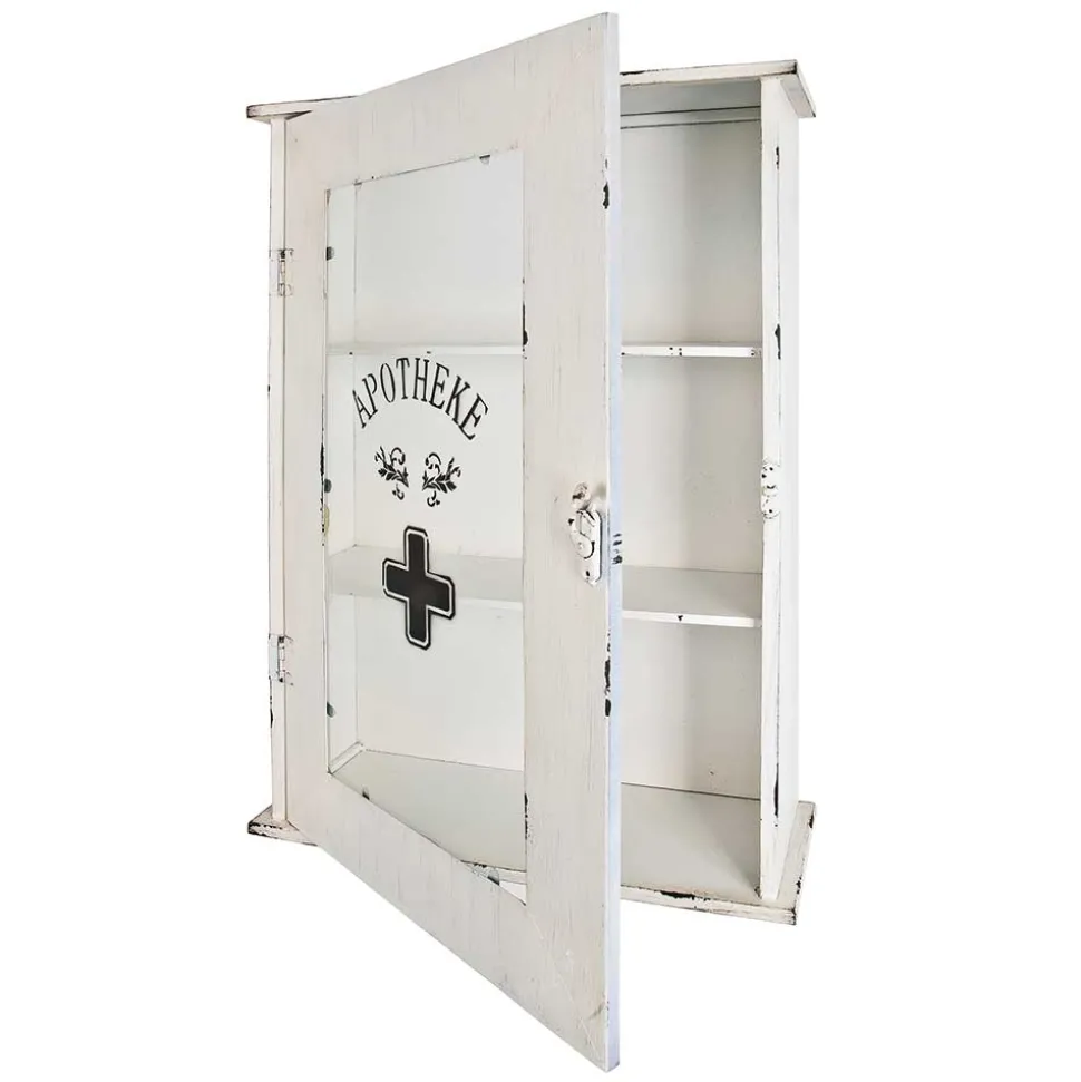 Hausapotheken Schrank Dorna in Weiß