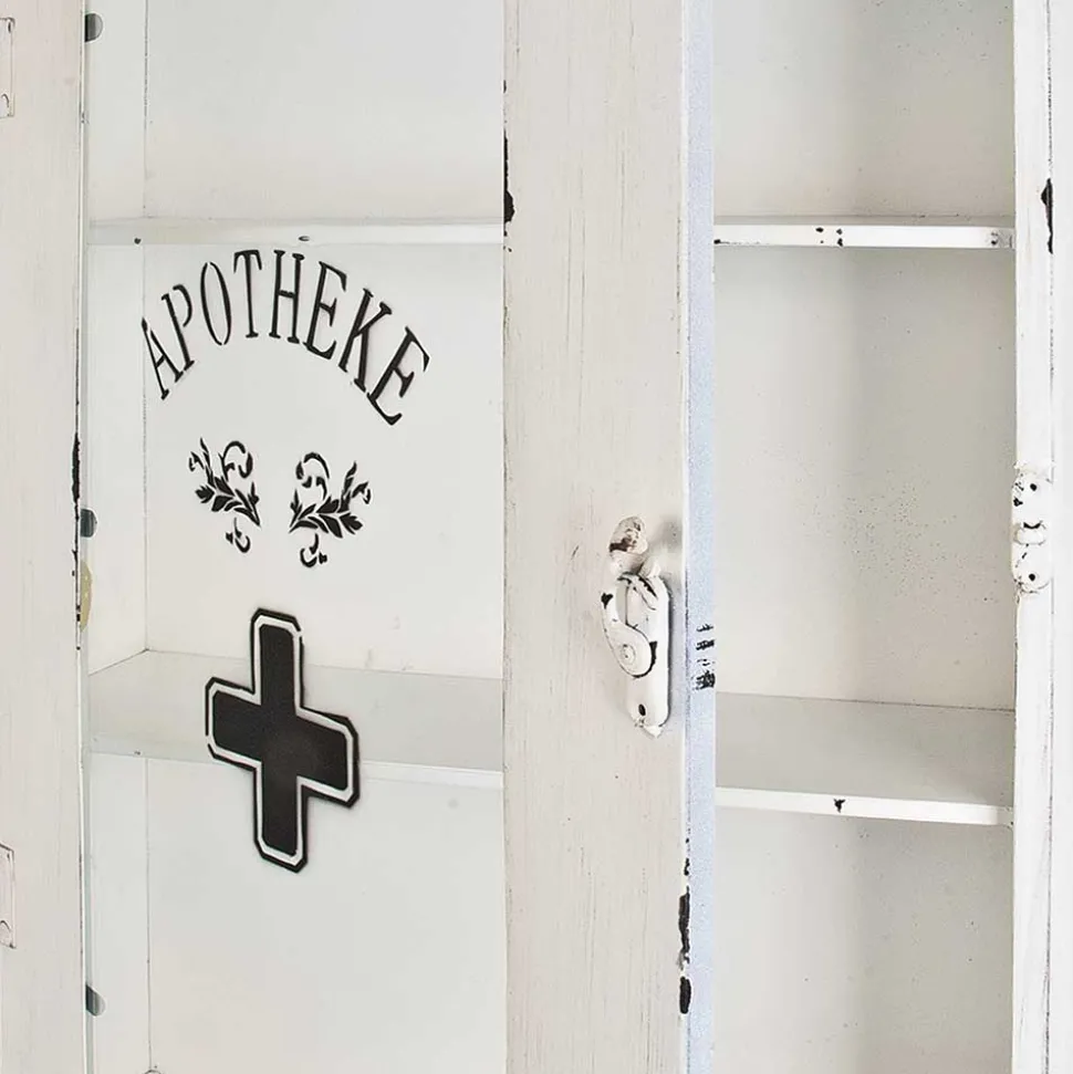 Hausapotheken Schrank Dorna in Weiß