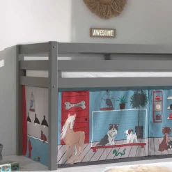 Haustier Laden Abenteuerbett als Hochbett - Venisavo