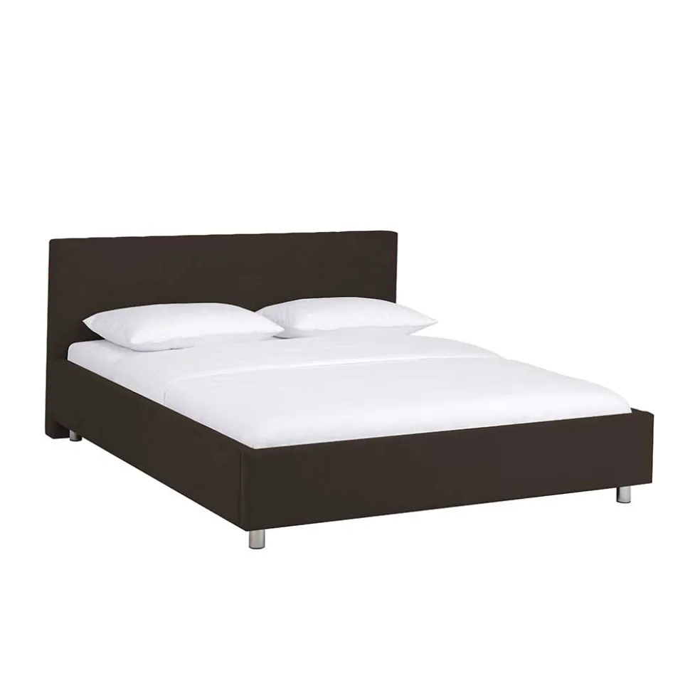 Hübsches Polsterbett Kara in Braun