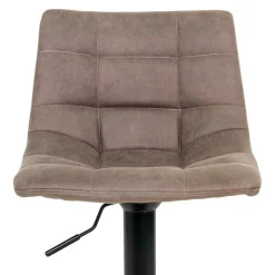 Hellbraune Barstühle höhenverstellbar - Ofmany (2er Set)