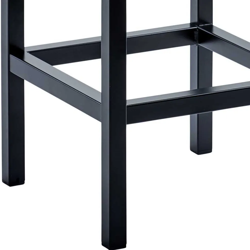 Hellbrauner Küchenstuhl hoch - 65cm Sitzhöhe - Anzaroty