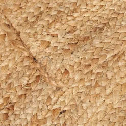 Hellbrauner Teppich aus Jute - Cranos