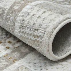 Heller Teppich Brücke in drei Größen - Serasmus