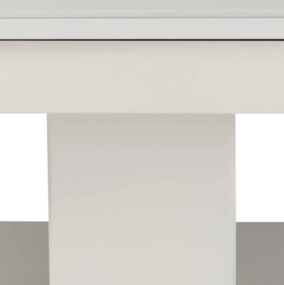 Höhenverstellbarer Couchtisch Greeno in Weiß