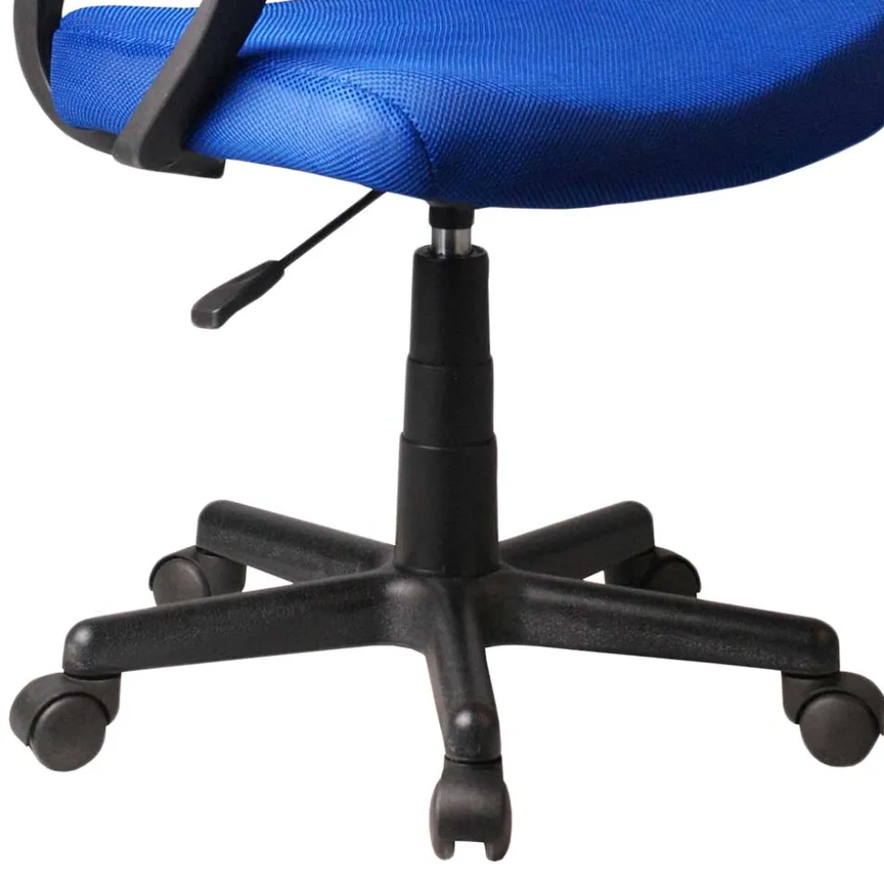 Höhenverstellbarer Drehstuhl mit Armlehnen - Zurian