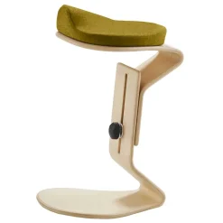 Höhenverstellbarer Hocker aus Schichtholz - Durios