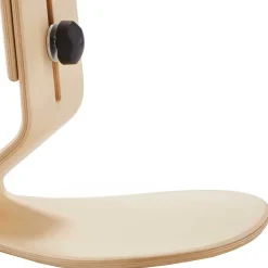 Höhenverstellbarer Hocker aus Schichtholz - Durios