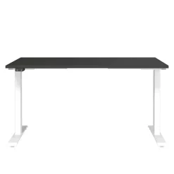 Höhenverstellbarer Schreibtisch in Dunkelgrau - Vlatin