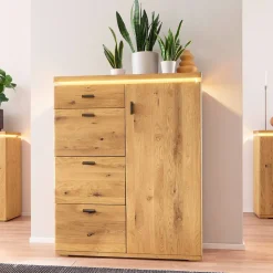 Highboard aus Balkeneiche Massivholz - Robats