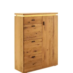 Highboard aus Balkeneiche Massivholz - Robats